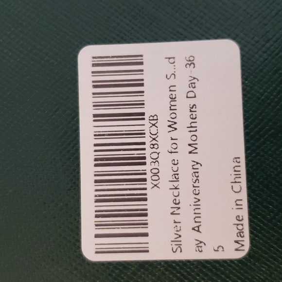 La Raffine S925 Silver Windmill  White Cubic Zirconia Necklace - Picture 8 of 8